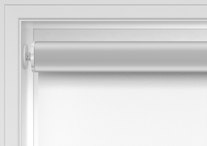 Solari (Blackout), Bright White - Twist&Fit Roller Blind - Image 9